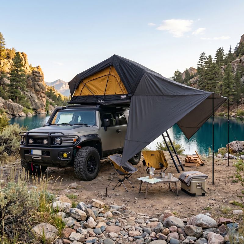 Навіс для намету OFFLANDER Soft Hybrid 130 do namiotu black 5