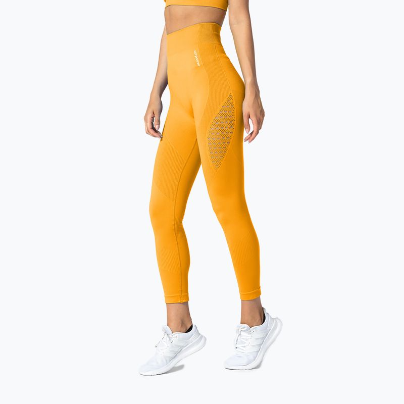 Легінси жіночі Carpatree Phase Seamless golden yellow