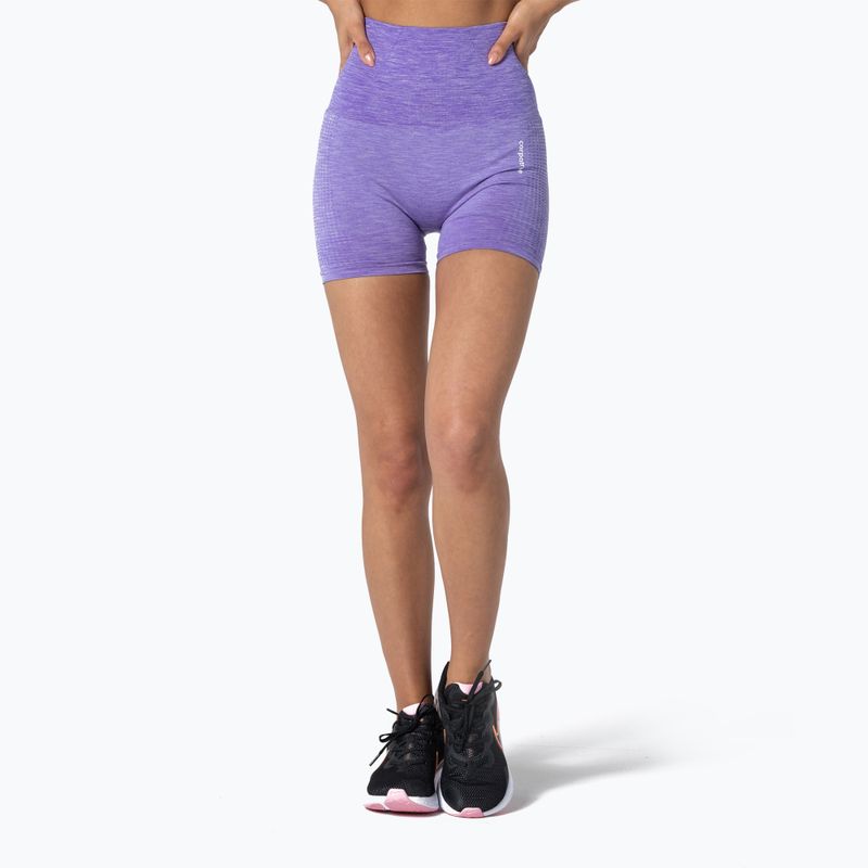 Шорти жіночі Carpatree Seamless Model One purple melange