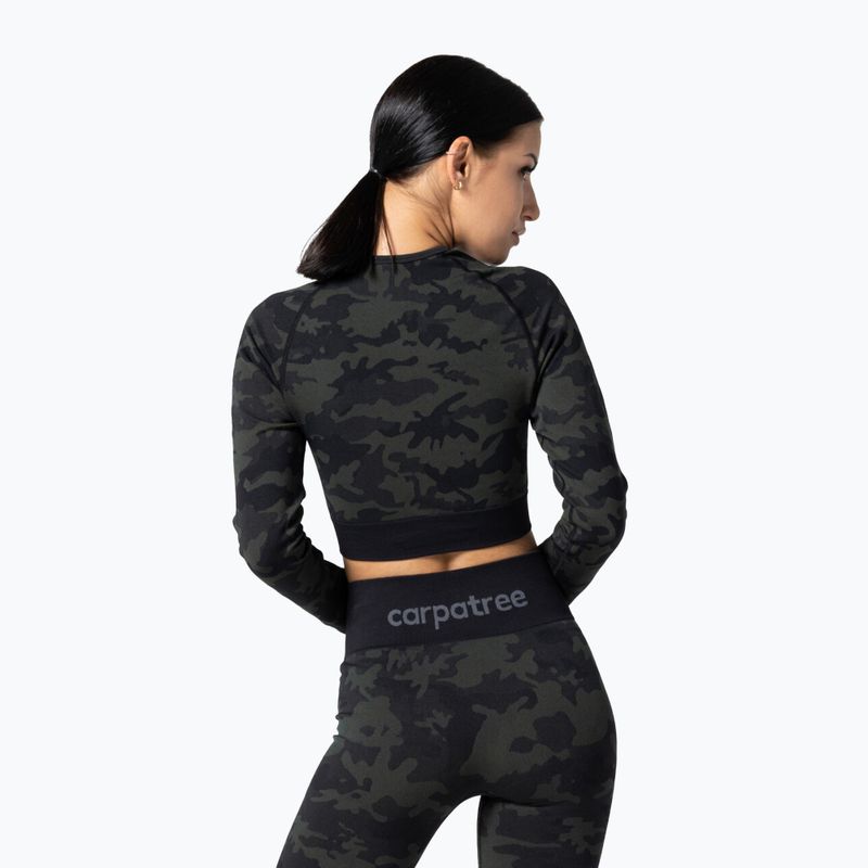 Топ для  тренувань жіночий Carpatree Camo Seamless гreen 2