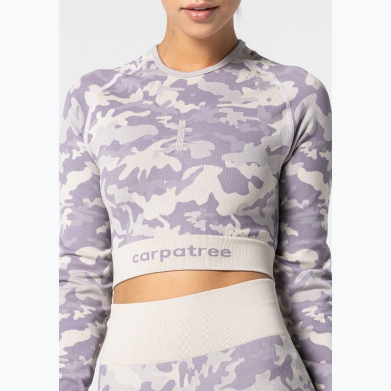 Топ для  тренувань жіночий Carpatree Camo Seamless purple 4