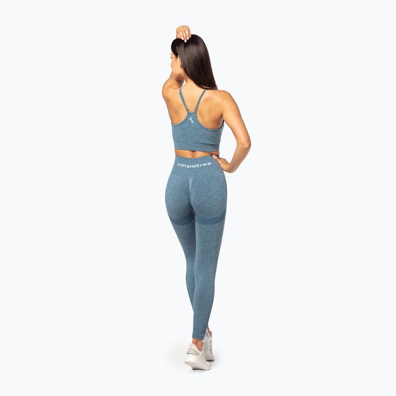 Бюстгальтер фітнес Carpatree Allure Seamless mallard blue 4