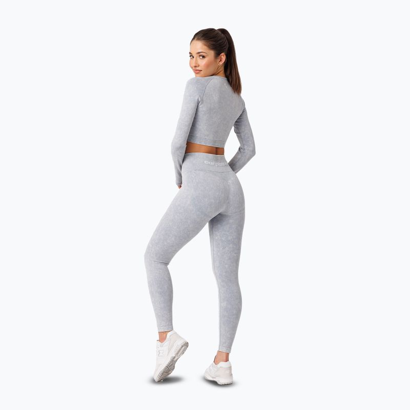 Легінси для тренувань жіночі Carpatree Yasmine Seamless blue stone wash 4
