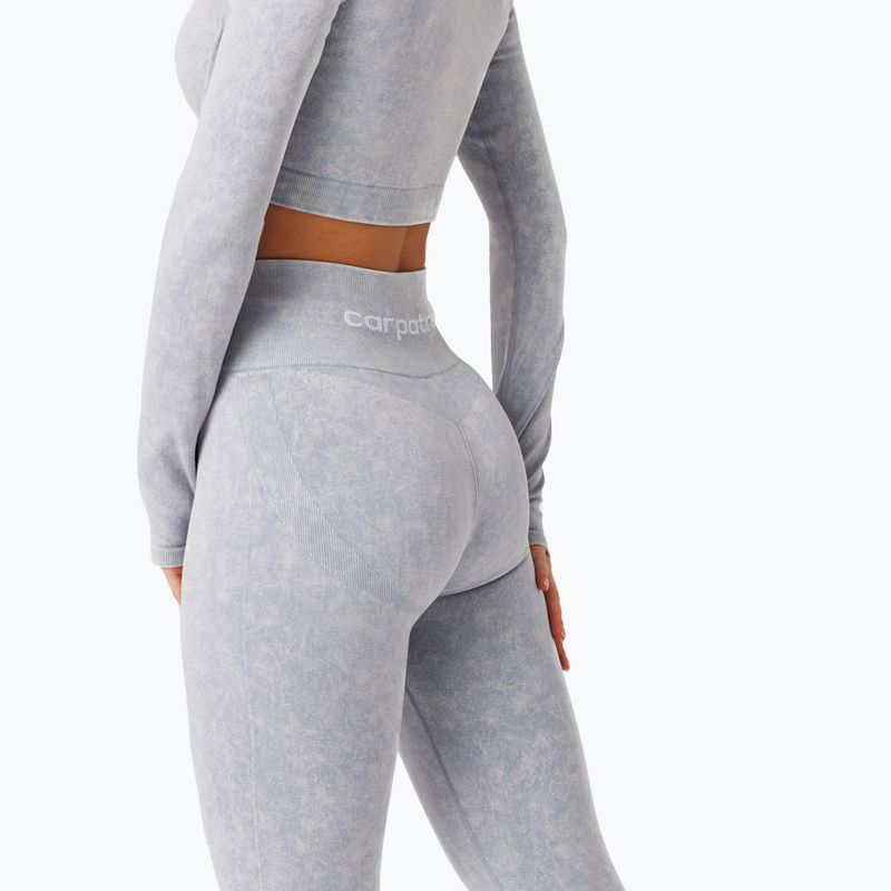 Легінси для тренувань жіночі Carpatree Yasmine Seamless blue stone wash 7