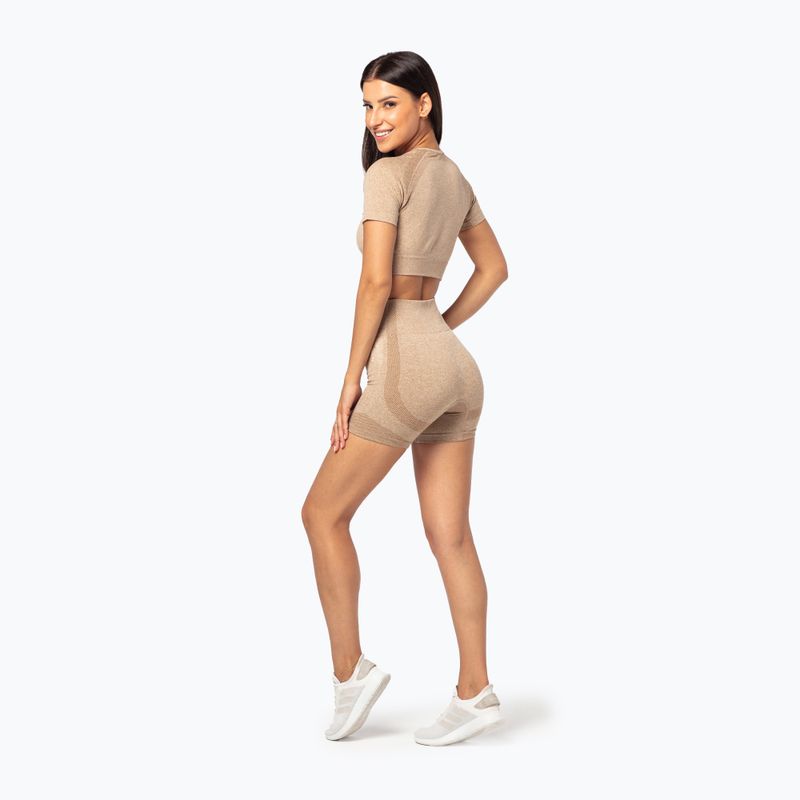 Шорти жіночі Carpatree Vibe Seamless beige melange 2