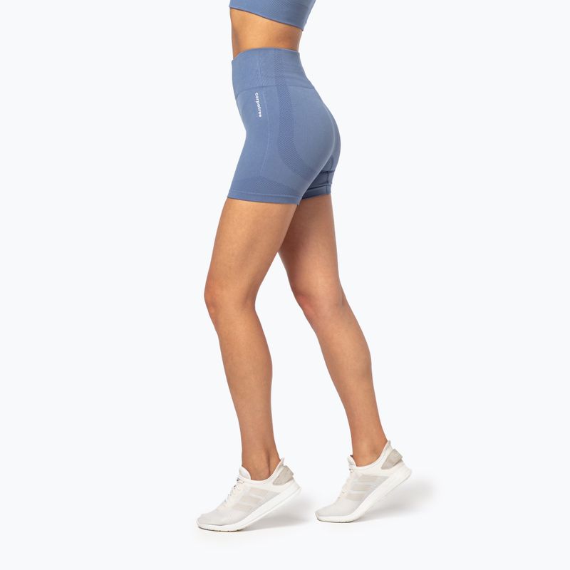 Шорти жіночі Carpatree Vibe Seamless blue 3