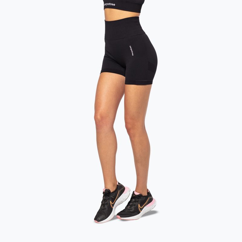 Шорти для тренувань жіночі Carpatree Allure Seamless black