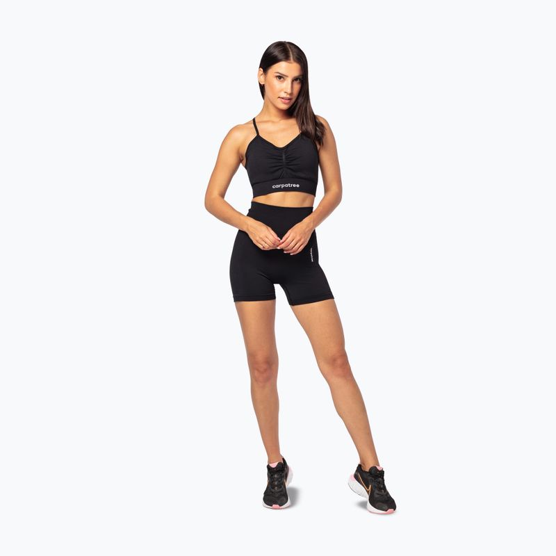 Шорти для тренувань жіночі Carpatree Allure Seamless black 2