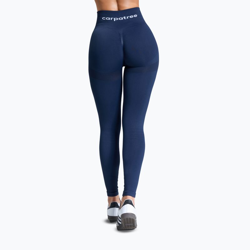 Легінси для тренувань жіночі Carpatree Allure Seamless midnight blue 3