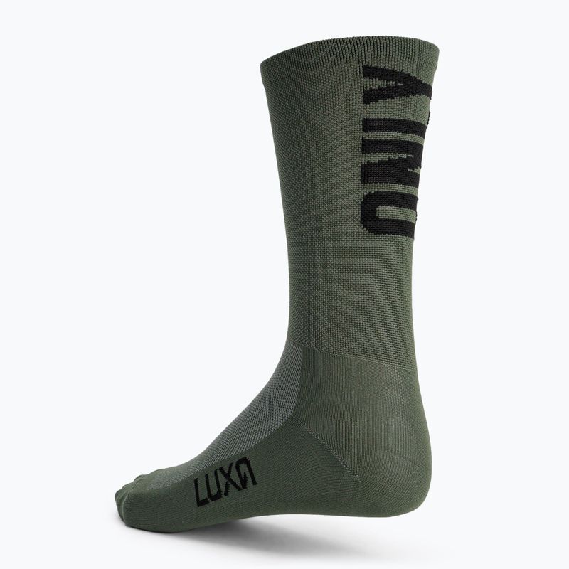 Велошкарпетки Luxa Only Gravel зелені LAM21SOGK1S 4