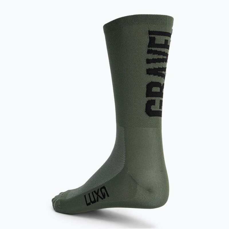 Велошкарпетки Luxa Only Gravel зелені LAM21SOGK1S 5