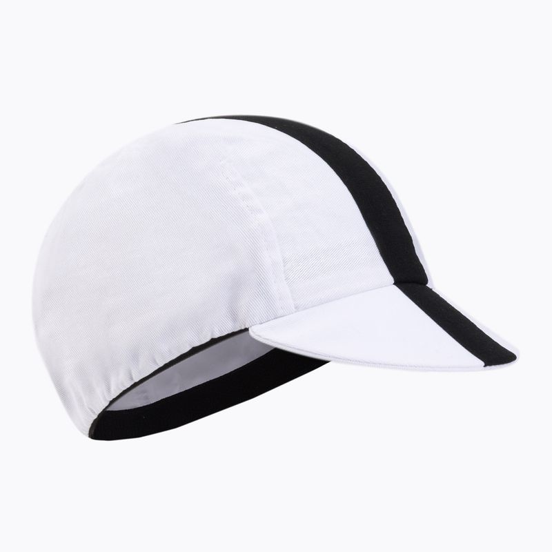 Шапка велосипедна під шолом Luxa Classic Stripe біло-чорна LULOCKCSW