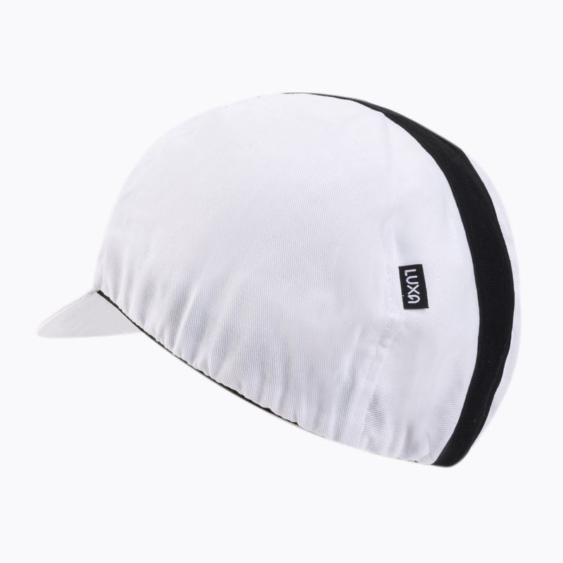 Шапка велосипедна під шолом Luxa Classic Stripe біло-чорна LULOCKCSW 6