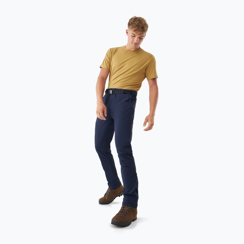 Штани трекінгові чоловічі Viking Expander navy 4