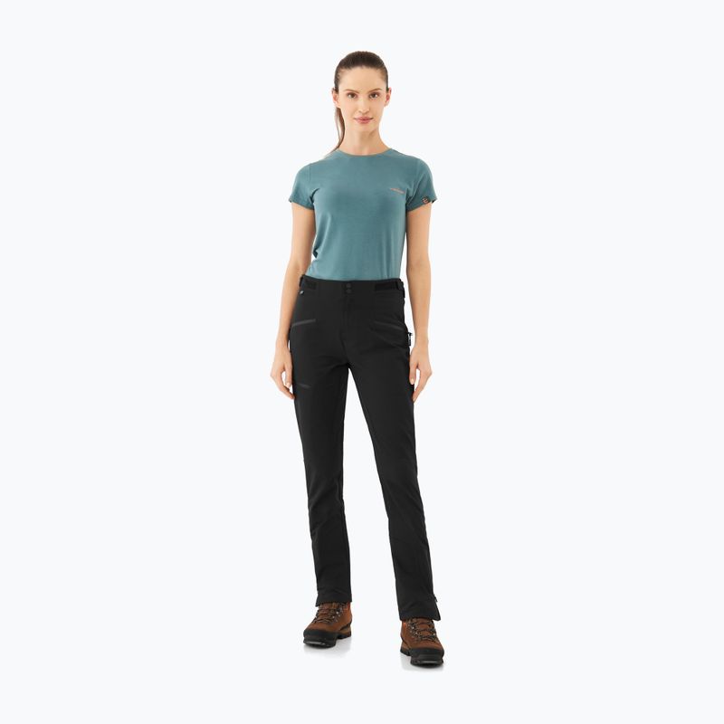 Штани трекінгові жіночі Viking Expander Warm black 2