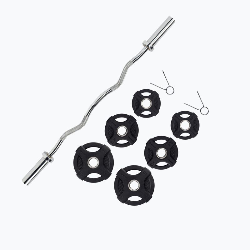 Набір для тренувань Gipara Fitness Iron Pump 27.5 кг чорний 8884 4