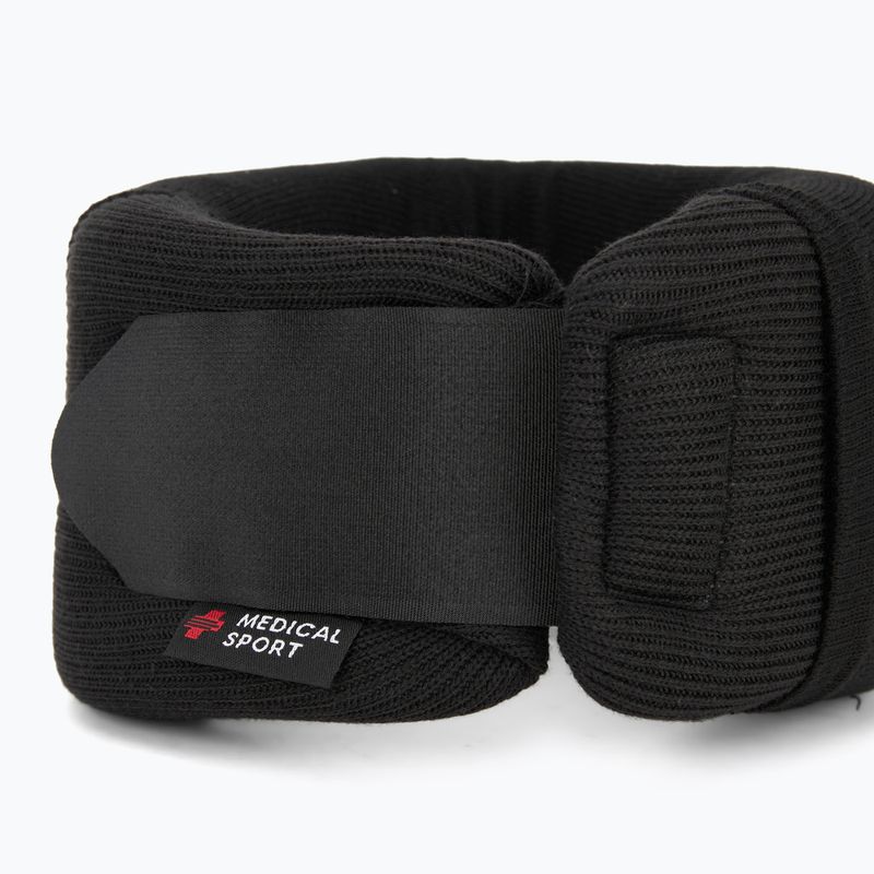 Комір шийний ортопедичний MSupport Red чорний 3