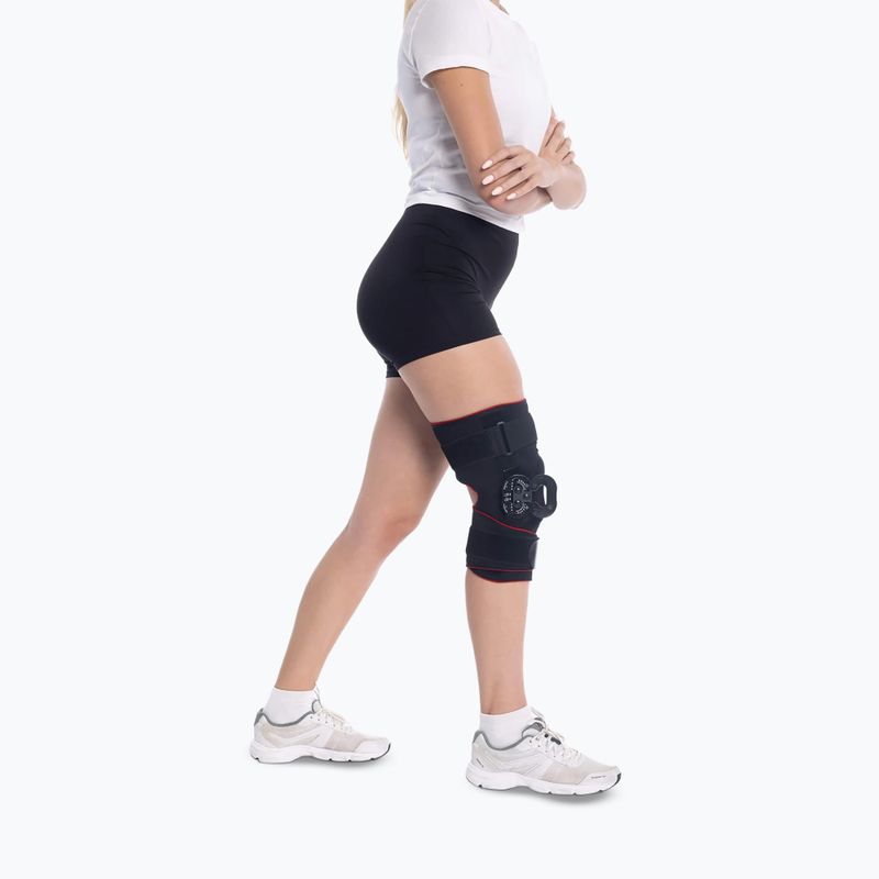 Стабілізатор колінного суглоба MSupport Red black 3