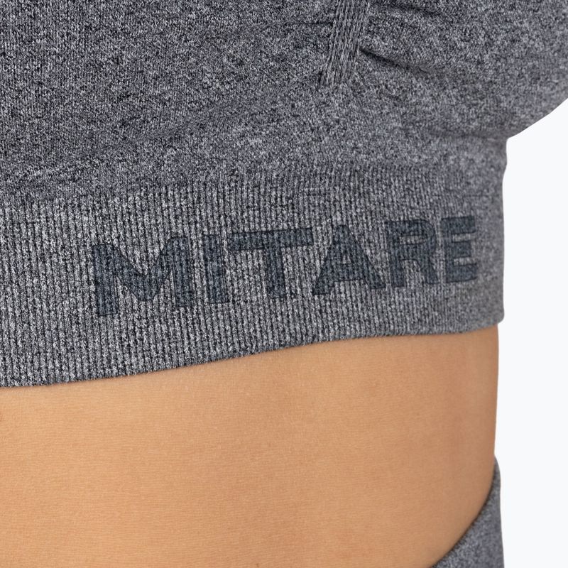 Бюстгальтер спортивний MITARE Push Up Max темно-сірий K002 4