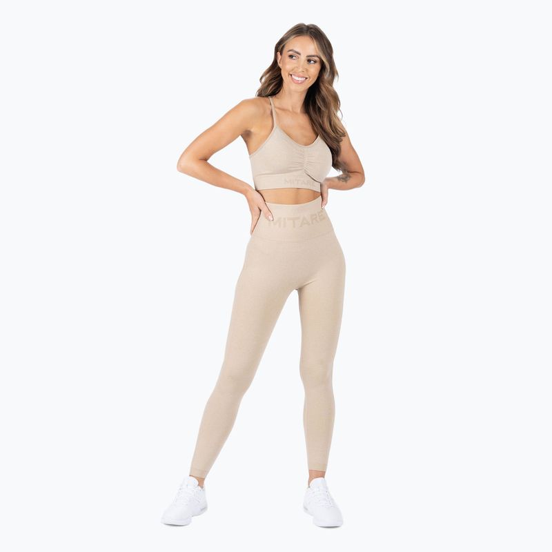 Легінси жіночі MITARE Push Up Max бежеві K001 2