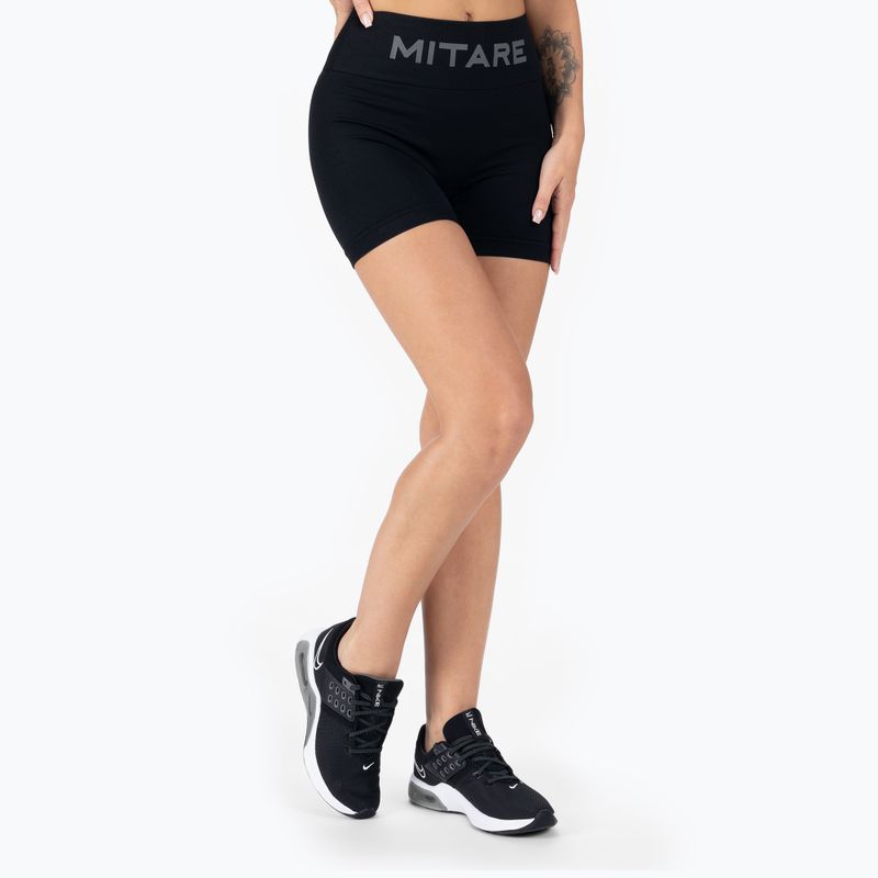 Шорти для тренувань жіночі MITARE Push Up Sunny чорні K115