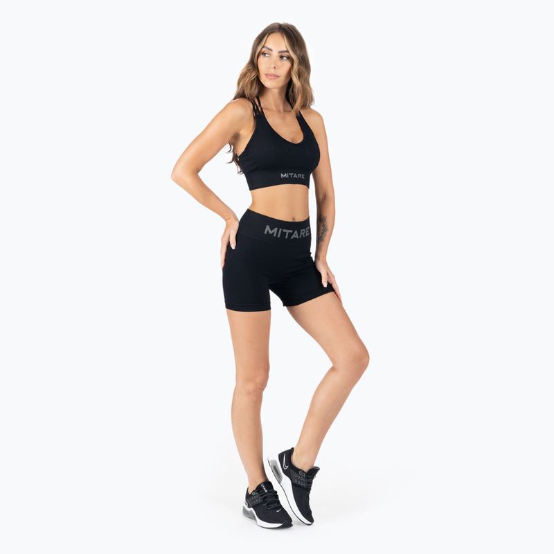 Шорти для тренувань жіночі MITARE Push Up Sunny чорні K115 2