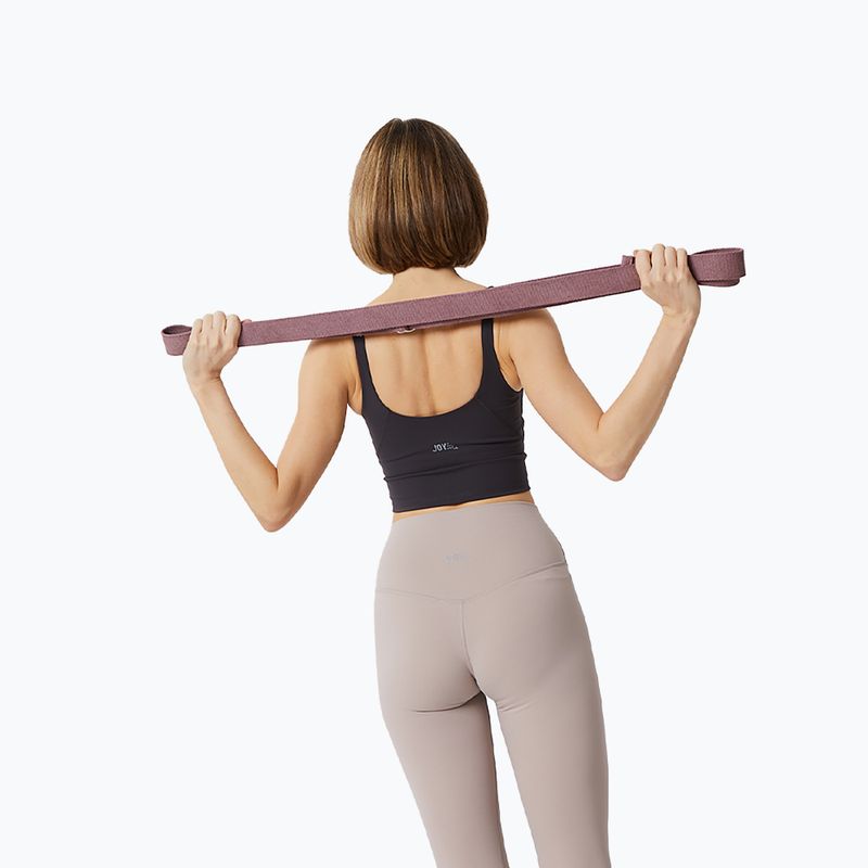 Ремінь для йоги JOYINME Hold & Stretch all berry 5