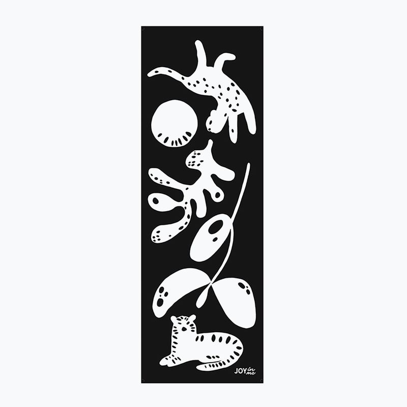 Килимок для йоги JOYINME Flow Coated 3 мм з покриттям mind games темний