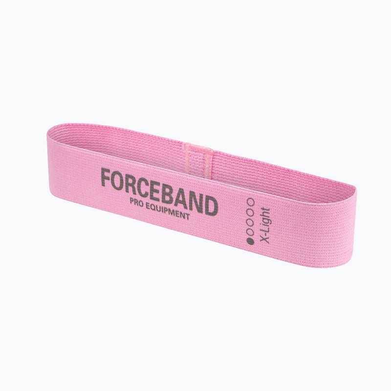 Набір стрічок для тренування FORCEBAND Mini Band 5 szt. + E-BOOK pink 4