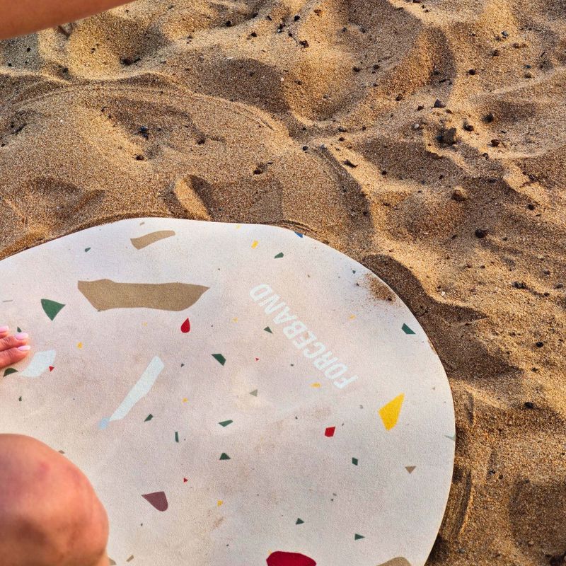 Килимок для йоги FORCEBAND Mineral мікрофібра + еко-гума 5 мм mineral 3