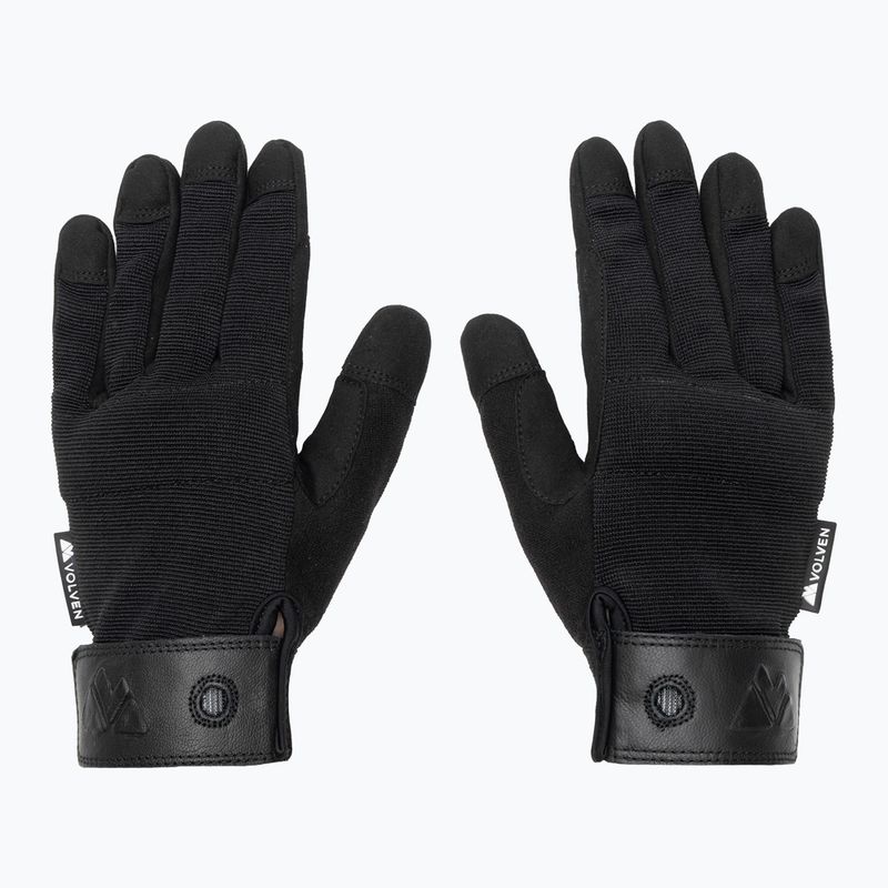 Рукавички для скелелазіння Volven Ferrata black 2