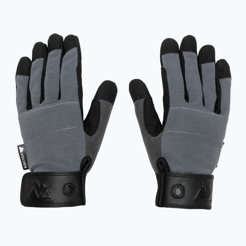 Рукавички для скелелазіння Volven Ferrata gray 2