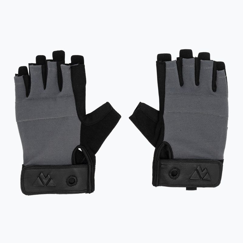 Рукавички для скелелазіння Volven Ferrata Half Finger gray 2