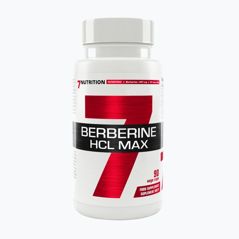 Берберин HCL MAX 7Nutrition для підтримки травлення 90 капсул 7Nu000461
