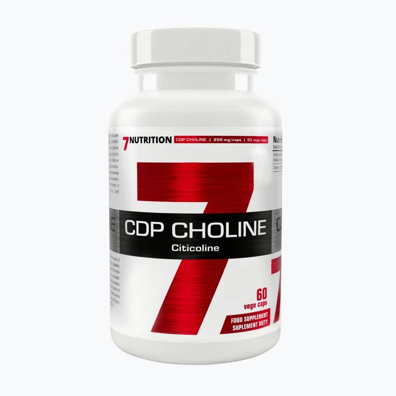 CDP Choline Citiocoline 7Nutrition пам'ять та концентрація 60 капсул 7Nu000485