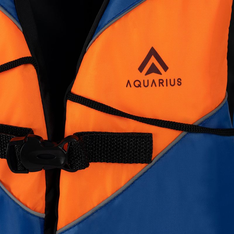 Жилет страхувальний Aquarius Standard B блакитний/помаранчевий 4