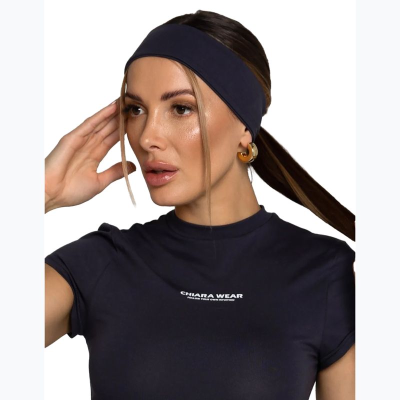 Chiara Wear жіноча пов'язка на голову бавовняна графіт