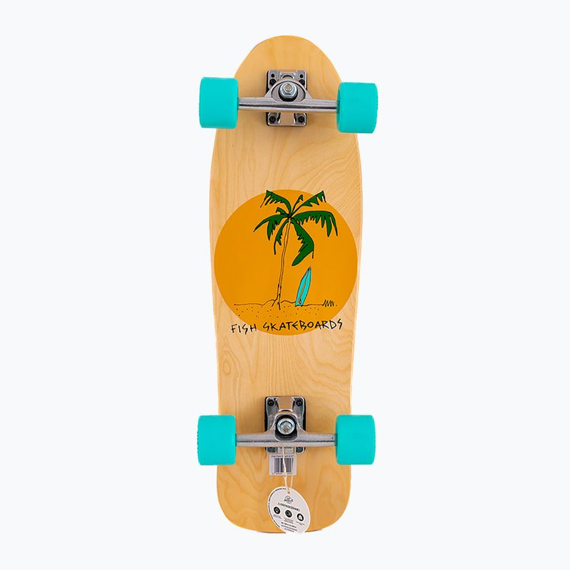 Скейт surfskate Fish Skateboards Surfskate Palm Beach 9.37" 2