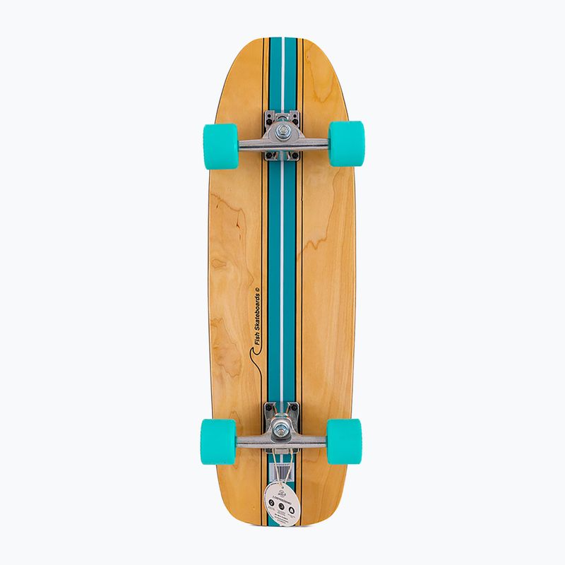 Скейт surfskate Fish Skateboards Surfskate Hawaii 9.37" 3