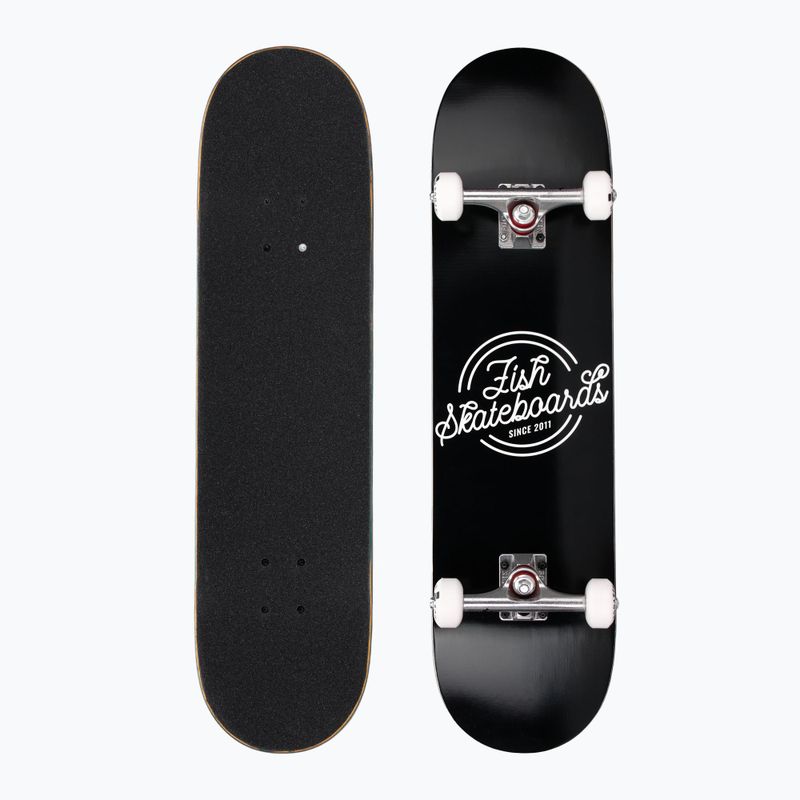 Скейт класичний Fish Skateboards Pro Retro Black 8.0"