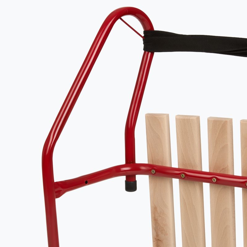 Санки металеві HUMBAKA червоний 6