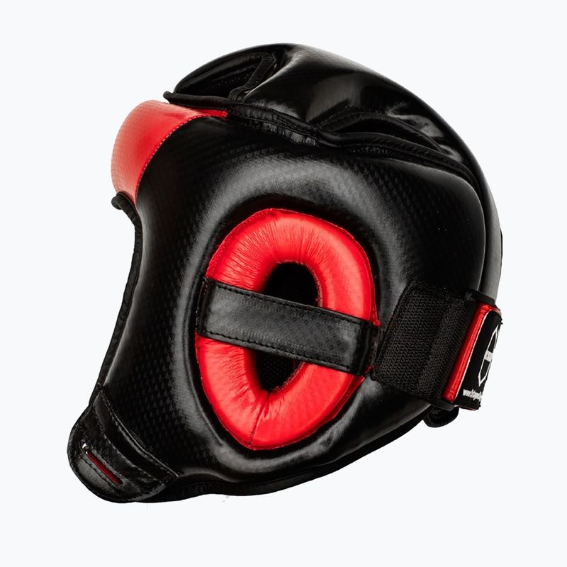 Шолом боксерський Octagon Carbon red 2