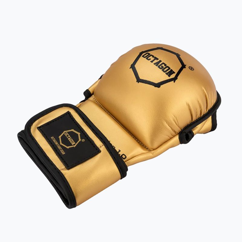Рукавиці греплінгові Octagon Gold Edition 1.0 MMA gold 2