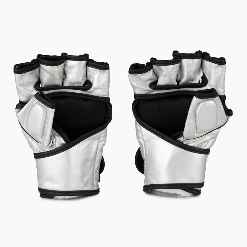 Рукавиці грепплінгові Octagon MMA сріблясті 2