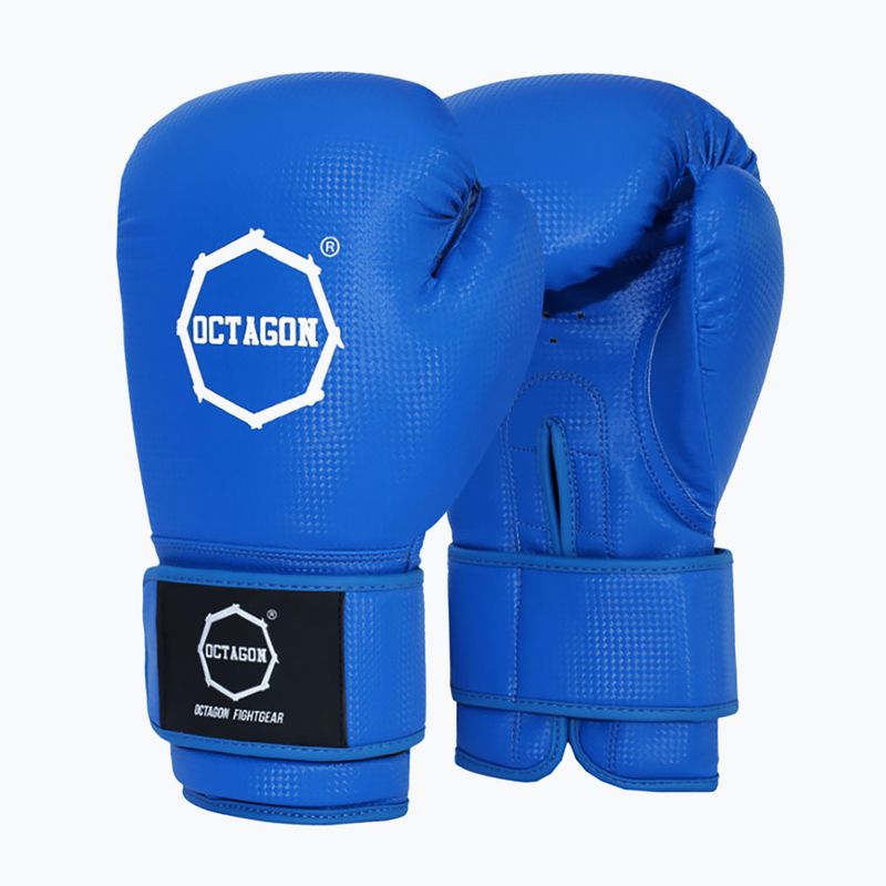 Рукавиці боксерські Octagon Kevlar blue
