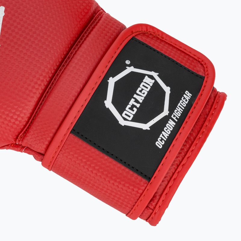 Рукавиці боксерські Octagon Kevlar red 6