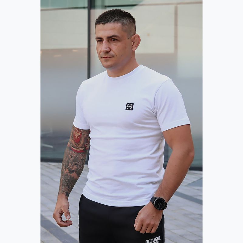 Футболка чоловіча Octagon Tyle Szans Ile Odwagi Logo white 3