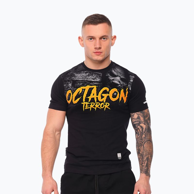 Футболка чоловіча Octagon Second Face black/multicolor
