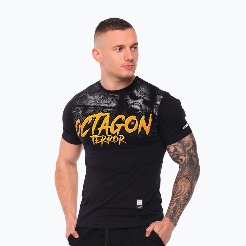 Футболка чоловіча Octagon Second Face black/multicolor 4