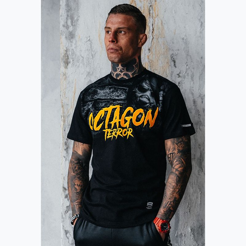 Футболка чоловіча Octagon Second Face black/multicolor 5